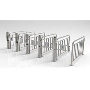 Stainless Steel Access Control In Supermarket Entrance And Exit Gate