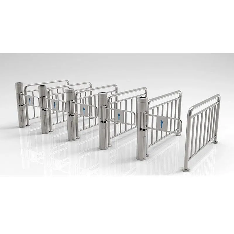 Stainless Steel Access Control In Supermarket Entrance And Exit Gate