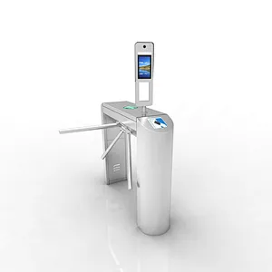 New Design GYM Entrance Waist High 3 Arm RFID Card Access Control Turnstile Steel Turnstile Gate Tripod