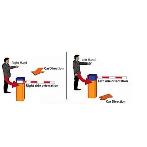 Full Automatic Electric Traffic Boom Barrier Gate with Vehicle Detector / High Speed Automatic Barrier Gate