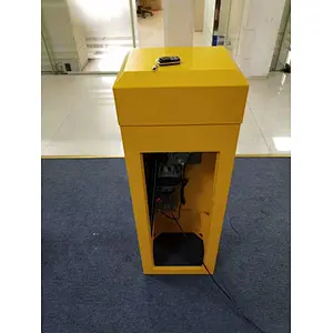 Vehicle Barrier Gate with electric motor Boom Barrier Automatic with an Arrow of 6.0 meters