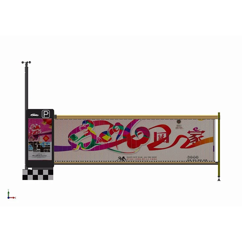 Factory high quality parking barrier arms advertising office gate
