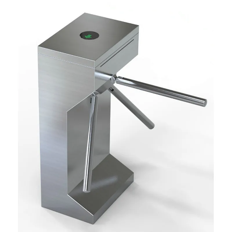 304 Stainless Steel Vertical Security Access Control High Speed Tripod Turnstile