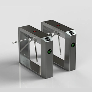 Good Quality Competitive Price Tripod Turnstile 304 Stainless Steel Access Control Card And Fingerprint Turnstile