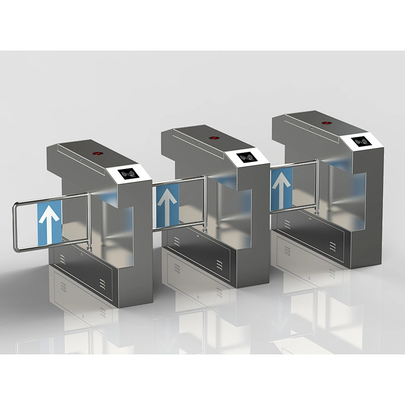 Exit and Entrance Control System Swing Turnstile 304# Stainless Steel Entrance Gate