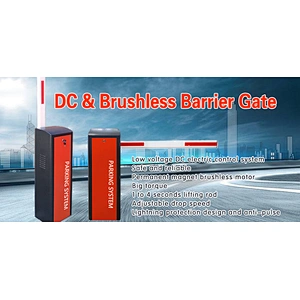 Traffic Use Brushless Boom Barriers Gate For Car Parking Lot Security System
