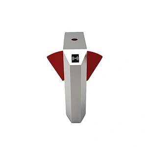 High quality Bi directional flap barrier with RFID