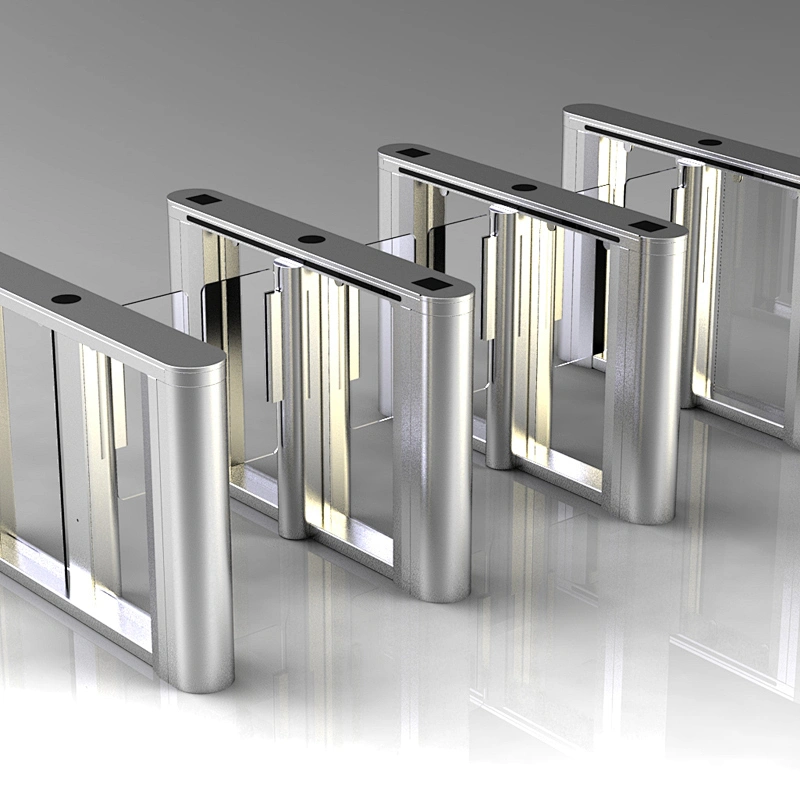 Amusement Park Turnstile Barcode QR Code Reader Swing Gate Barrier Acces Control