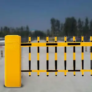 Vehicle access gate barriers/ Folding Vehicle Folding Roadway Safety Boom Gates Barriers Systems