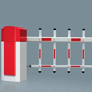 Boom motor fence arm barrier gates singh fence parking lot automatic car park gate barriers