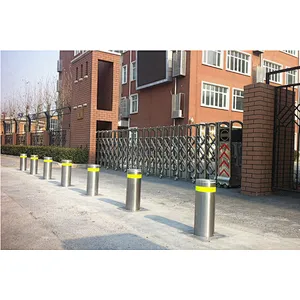 High Security Products Automatic Rising Hydraulic Bollards/Retractable Bollard Supplier/Traffic Bollards