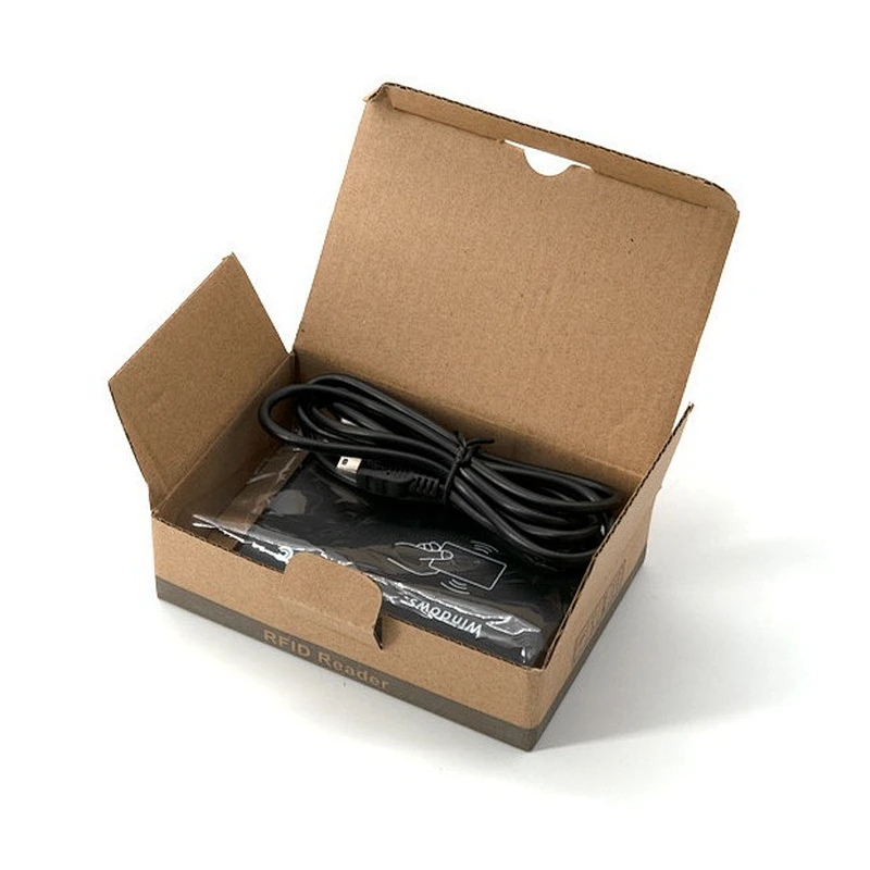 USB Smart RFID Chip Card Reader Writer Encoder Issuer ID IC Card Writer for Parking Access for Hotel