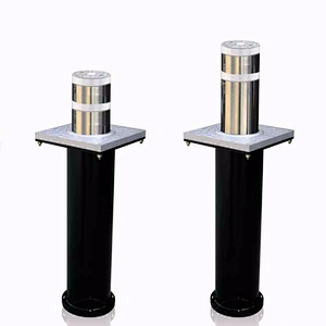 Hydraulic Bollards Easy To install Standard Hydraulic Technology/Automatic Concealed Traffic Hydraulic Bollard