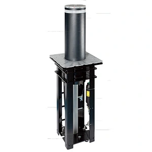 Illuminated Hydraulic Rising Bollards Remote Control Parking Security Rising Bollards