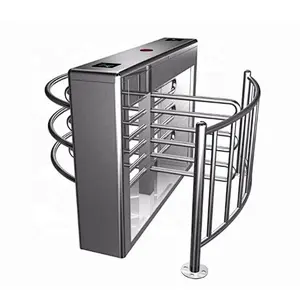 Security Access Control Extra Wide Passage Half Height Turnstiles Gate
