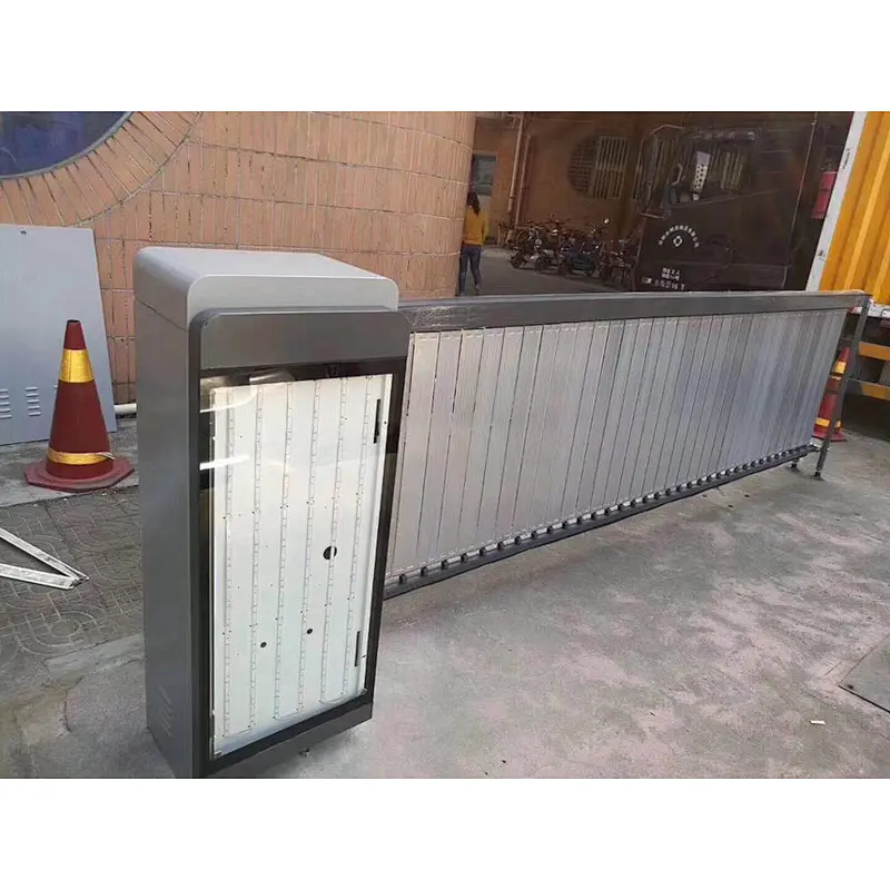 Automatic Safety Outdoor LED Advertising Screen Display Boom Barrier Gate