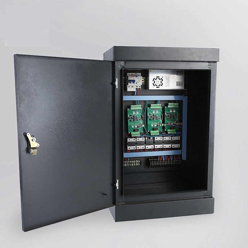 Control center Box for hydraulic automatic rising bollard