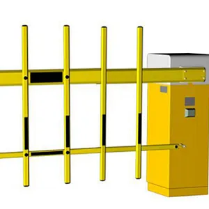 Factory Direct DC Motor RFID Car Parking System Barrier Road Gate