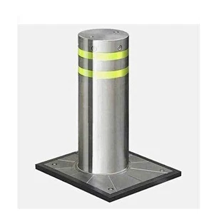 Security Barrier 219mm Automatic Electrical Hydraulic Rising Bollard