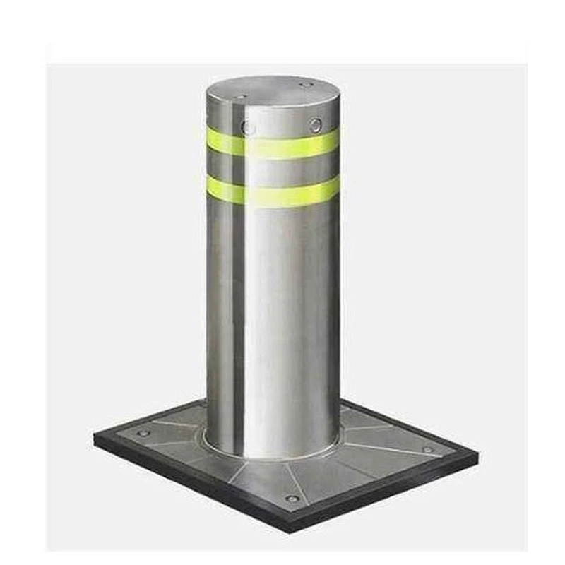 Security Barrier 219mm Automatic Electrical Hydraulic Rising Bollard