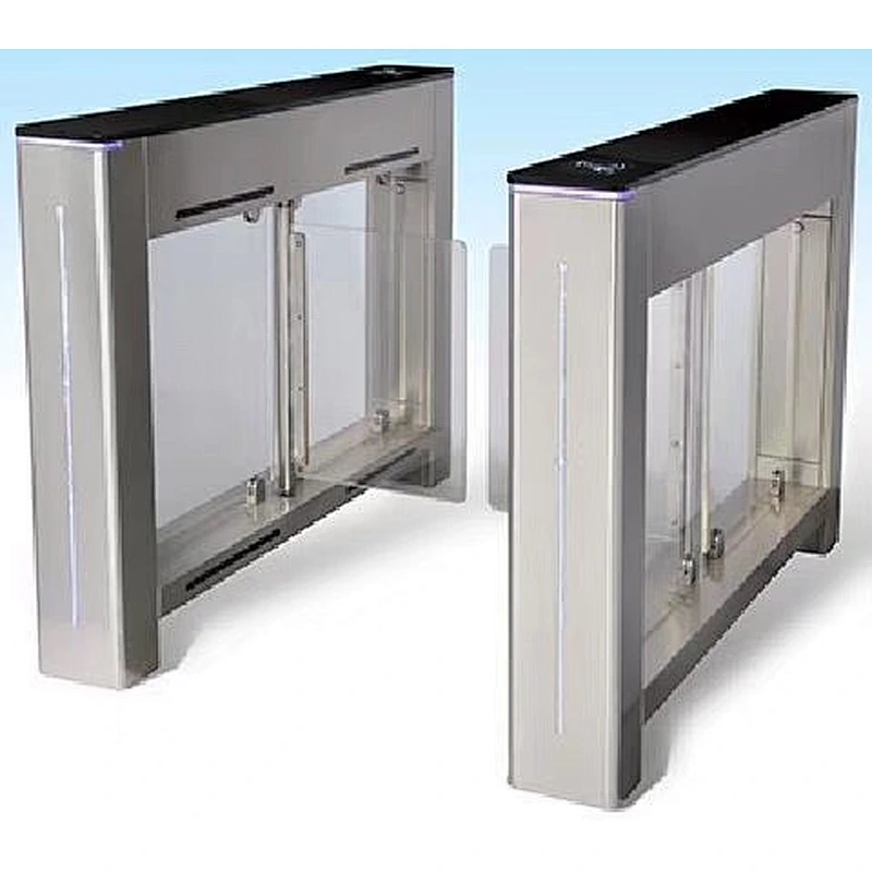 CE Approved Pedestrian Control Security 304 Stainless Steel RFID Reader Gate Turnstile