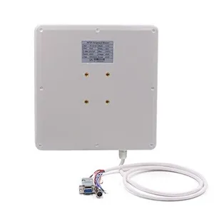 Vehicles Access Integrated Long Range Card RFID Scanner for Parking Lot Corporate Reception Industrial Site Attendance