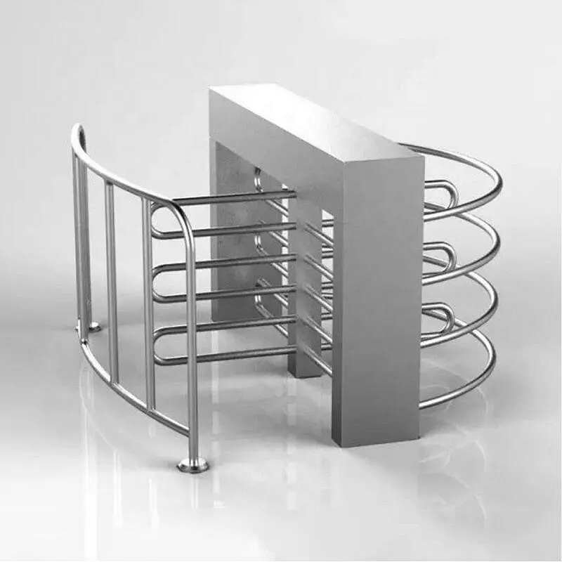 Security Access Control Extra Wide Passage Half Height Turnstiles Gate