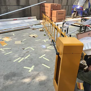 Best-Seller DC Servo Motor automatic barrier gate with led light