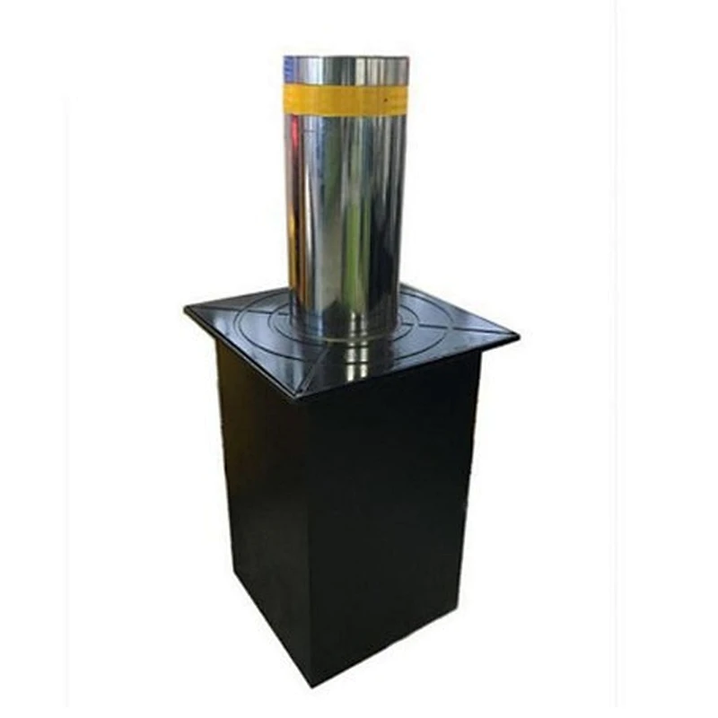 New stainless steel retractable traffic road safety automatic hydraulic rising bollard