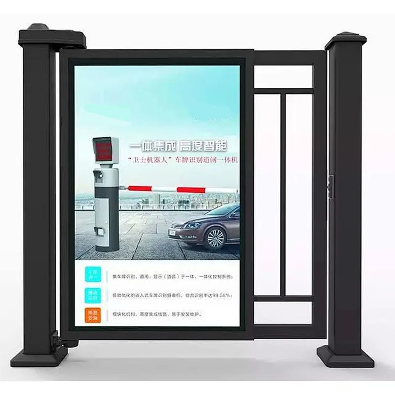 China factory customized community Advertising barrier door