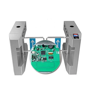 TCP/IP Handicapped 900mm Passing Swing Optical Turnstiles Barrier Access