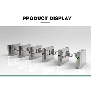 Hot Sale Security Access Control Gate Stainless Steel Auto Swing Gate Barrier For Supermarket