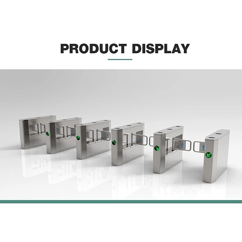 Hot Sale Security Access Control Gate Stainless Steel Auto Swing Gate Barrier For Supermarket