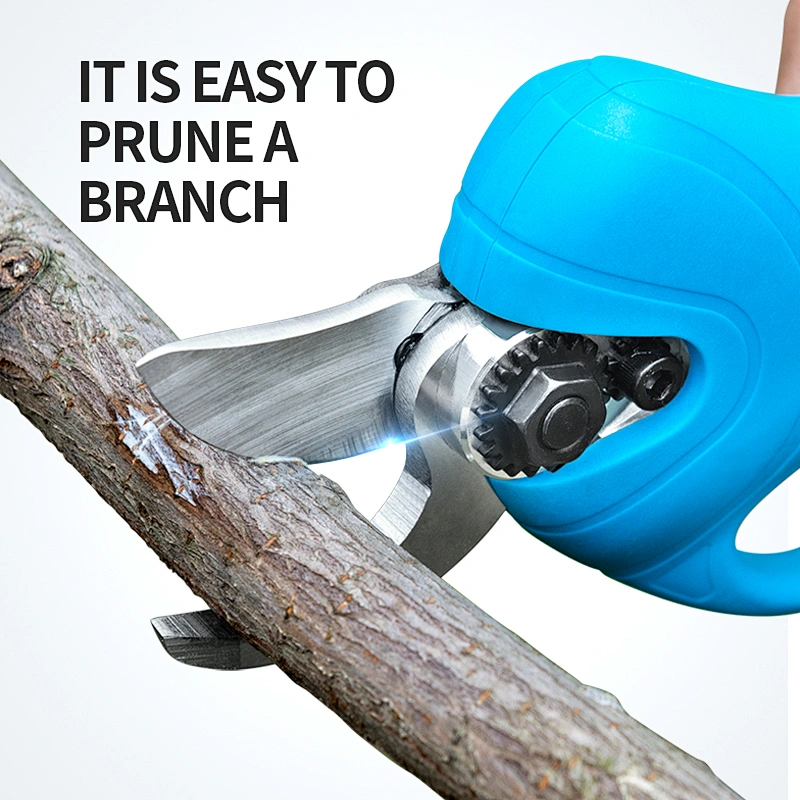 2019 New Design Manufacturer Supply Lithium Rechargeable Cordless Electric Pruning Shear For Vineyard