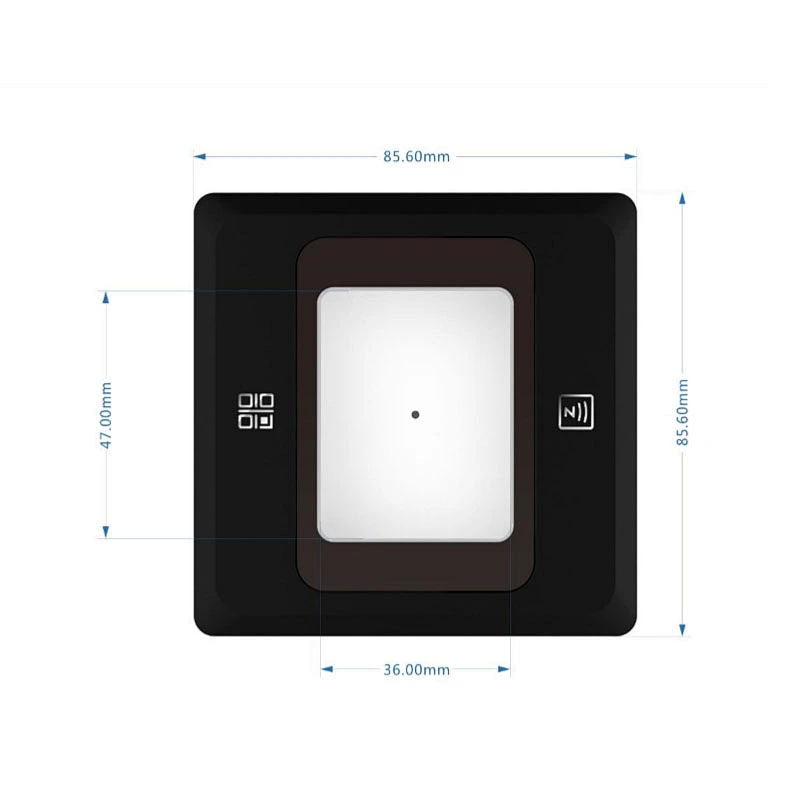 Wiegand Access Control System Qr Code Reader 2D Barcode Scanner