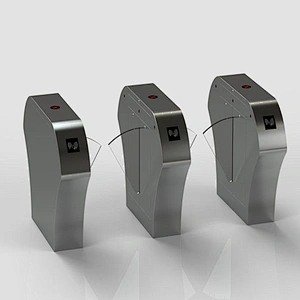 Access Control Waist High Turnstyle Barrier rfid Reader Turnstile for School or Hospital Entrance