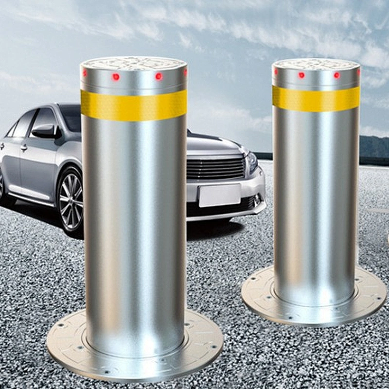 Stainless Steel Automatic Bollards Traffic Lane Separator