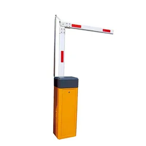 Automatic rfid electronic security LED boom parking aluminum arm barrier gate for drive road cheap price with remote control