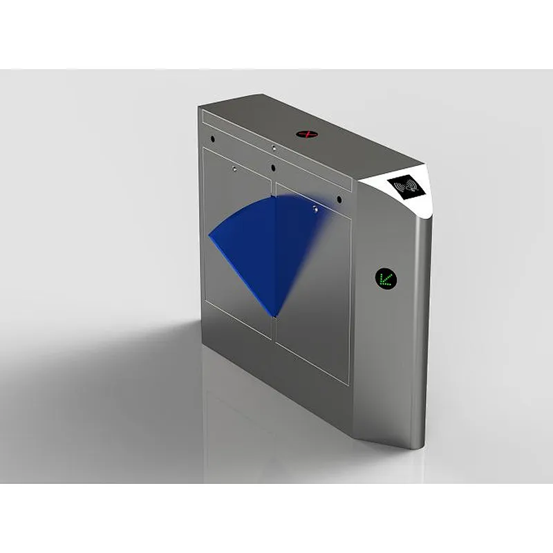 Access Control rfid Card Reader Security System Flap Turnstile For Metro