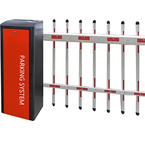automatic parking system 220V AC barrier gate 1-6 meters boom fence / folding arm/ straight arm barrier parking lot