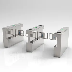Hot Sale Security Access Control Gate Stainless Steel Auto Swing Gate Barrier For Supermarket