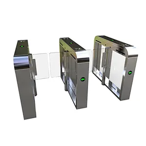 12 Years China Factory Turnstiles Supplier RFID Sliding Gate Design with LED Light