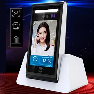 2019 Face Recognition Equipment Android 8.1 Touch Screen Face Verification Time Attendance Access Control