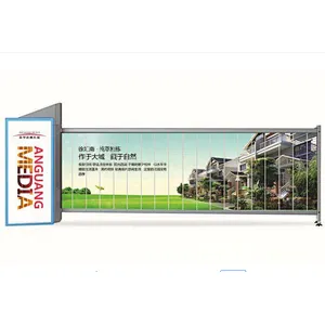 Servo motor boom gate arm barrier high tech advertising road barrier