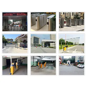 304 Stainless Steel Boom Barrier Gate for Front Gate Vehicle Access Control