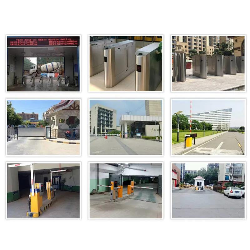 304 Stainless Steel Boom Barrier Gate for Front Gate Vehicle Access Control