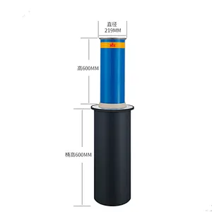 Stainless Steel Parking Bollards For Traffic Barrier