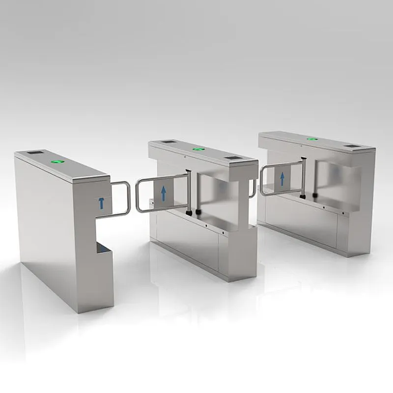 Hot Sale Security Access Control Gate Stainless Steel Auto Swing Gate Barrier For Supermarket