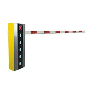 Factory price vehicle parking system barrier gate with straight arm/folding arm/fence boom barrier gate