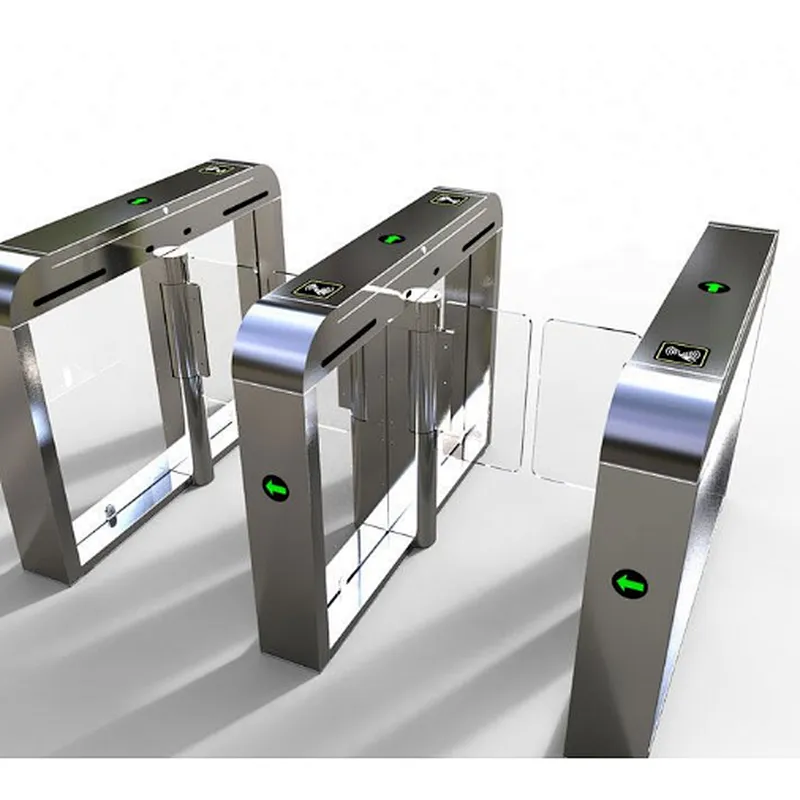 high speed automatic luxurious swing barrier gate swing turnstile with RDID card